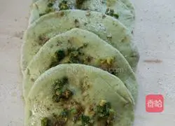 Spinach rose roll fancy steamed buns recipe 9