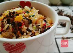 How to make pickled cabbage and egg fried rice Illustration 9