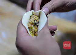 Illustration of how to make dumplings 1