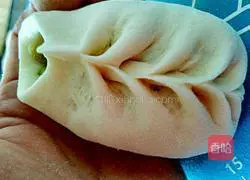 Illustration of how to make kidney bean buns 14