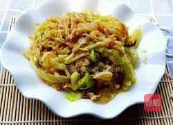 Illustration of home-style fried shredded pancakes 8