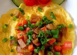 Illustration of how to make fried steamed buns 11