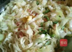 Delicious fried noodles Practice illustration 9