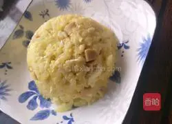 Illustration of how to make egg fried rice 8