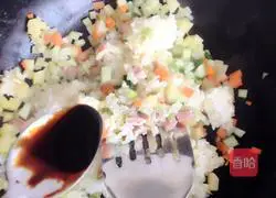 Potato Fried Rice Recipe Illustration 8 