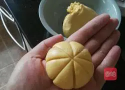 Illustration of how to make steamed pumpkin cake 5