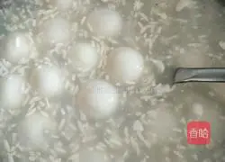 Illustration of making glutinous rice balls 6