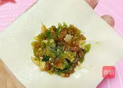 Cat's Ear Wonton ~ Celery and Fresh Meat Filling Recipe Illustration 2