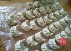 Illustration of how to make dried tofu dumplings 7