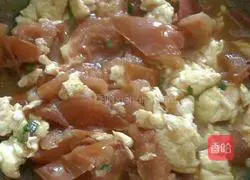 Tomato scrambled eggs Illustration of how to make noodles 2