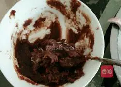 Illustration of how to make glutinous rice balls stuffed with bean paste 1