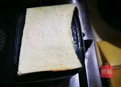 Eggs Illustration of how to make sandwich ham 6