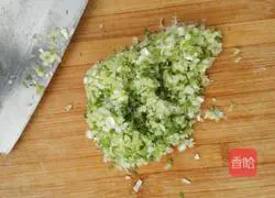 Illustration of how to make cabbage and dumpling stuffing 2
