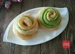 Illustration of how to make butterfly steamed buns 16