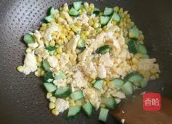 Illustration of how to make egg fried rice 4