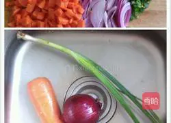 Illustration of how to make simple fried noodles 3