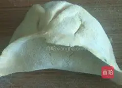 Two mixed with bread...Illustration of how to make leek, egg and shrimp skin filling 12