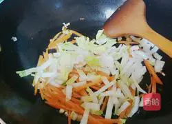 Illustration of how to make vegetable soup noodles 7