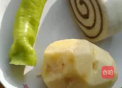 Illustration of how to make pan-fried steamed buns 1