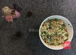 Illustration of how to make pastoral potato pancakes 6