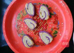 Illustration of how to make three-color steamed buns 6