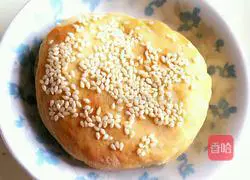 Illustration of cutting the edges of sesame cakes 14