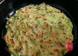 Vegetable egg pancake recipe 5