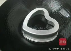 Illustration of how to make ham, diced egg pancakes (for two people) 8