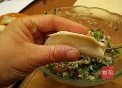 Illustration of how to wrap dumplings 4