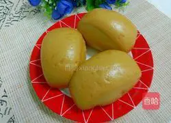 Illustration of how to cut small steamed buns with brown sugar knife 13