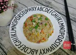 Illustration of how to make fried rice 4