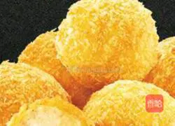 Illustration of how to make fried glutinous rice balls 5