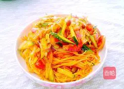 Illustration of Laoganma’s noodles recipe 6