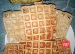 Gas stove Illustration of how to make Belgian waffles 4