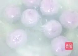 Purple Sweet Potato Chocolate Rice Balls Recipe Illustration 11