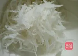 Illustration of how to make radish-filled meatloaf 3