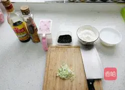 Illustration of how to make egg pancakes 1