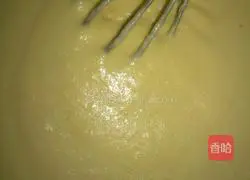 Black sesame waffle recipe illustration 3