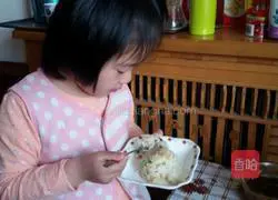 Baby's egg fried rice recipe 10