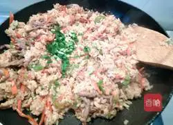 Beef Fried Rice Recipe Illustration 7