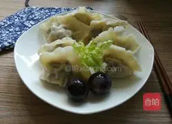 Illustration of how to make Toufu dumplings 10