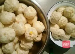 Illustration of how to make polenta with steamed buns 5 