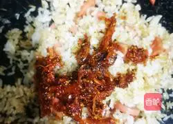 Illustration of how to make beef tendon fried rice 7