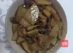 Illustration of how to make two-in-one noodles 9