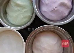 Illustration of how to make colorful glutinous rice balls 4