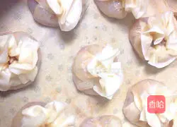Illustration of how to make dumpling wrappers with shaomai 7