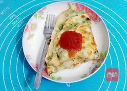 Illustration of how to make scallion pancakes 6