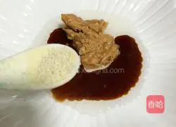 Illustration of how to make scallion noodles 7