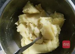 Illustration of how to make mung bean cake 1