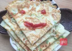 Egg and Scallion Pancake Recipe Illustration 5